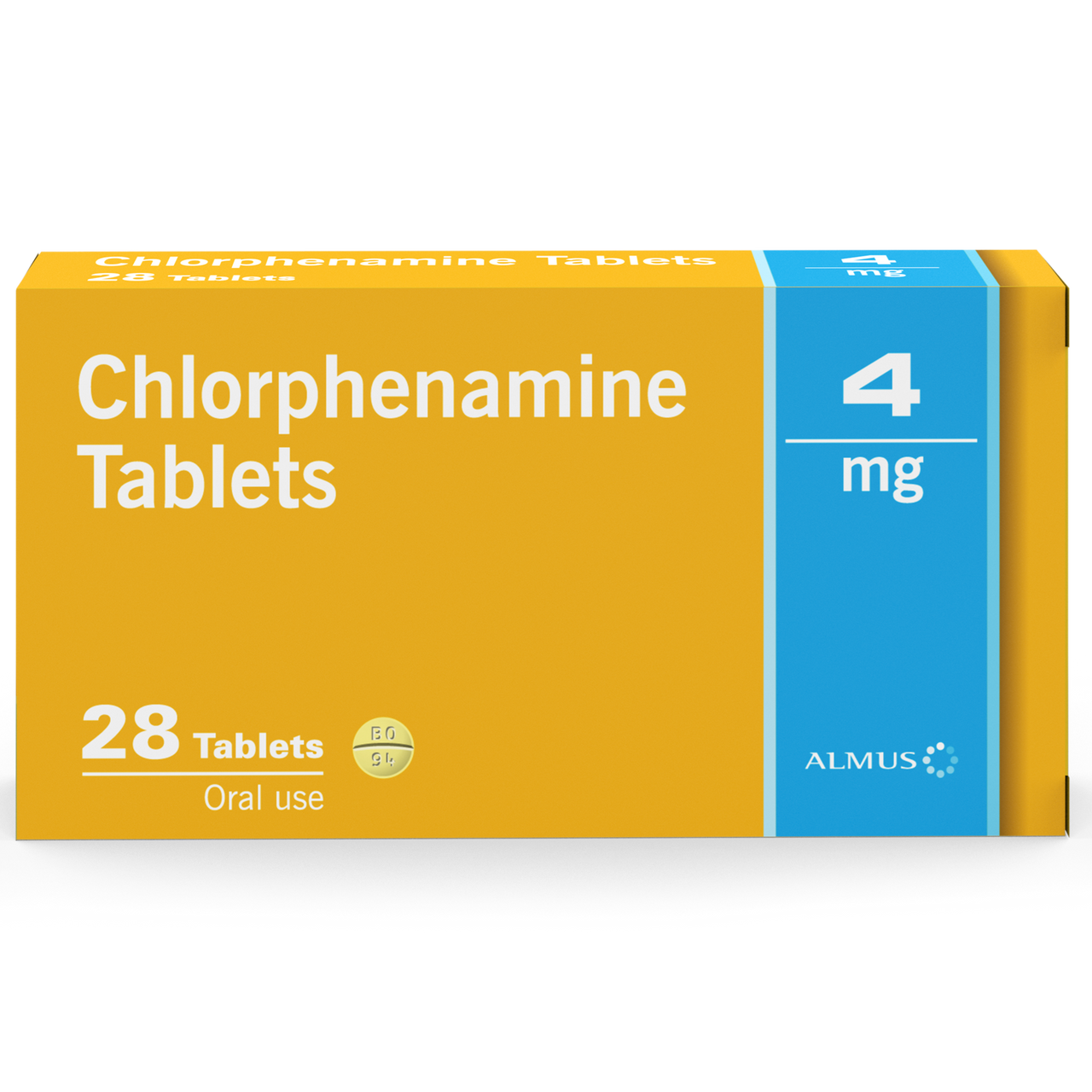 Click to view product details and reviews for Almus Chlorphenamine 4mg 28 Tablets.