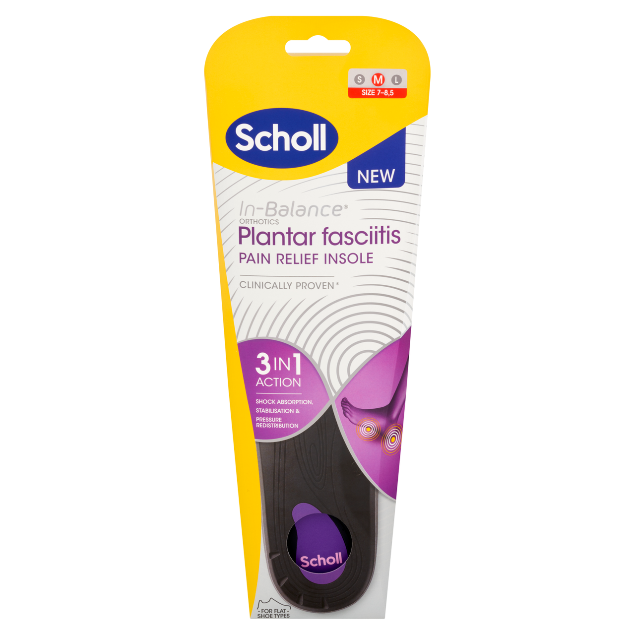Click to view product details and reviews for Scholl Plantar Fascitis Med 1 Pair.