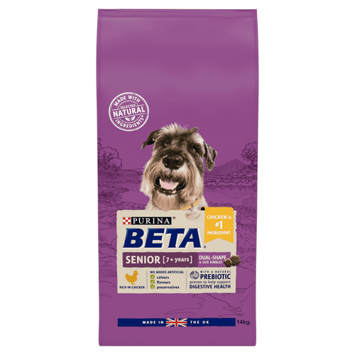 BETA Senior Chicken Dry Dog Food 14kg