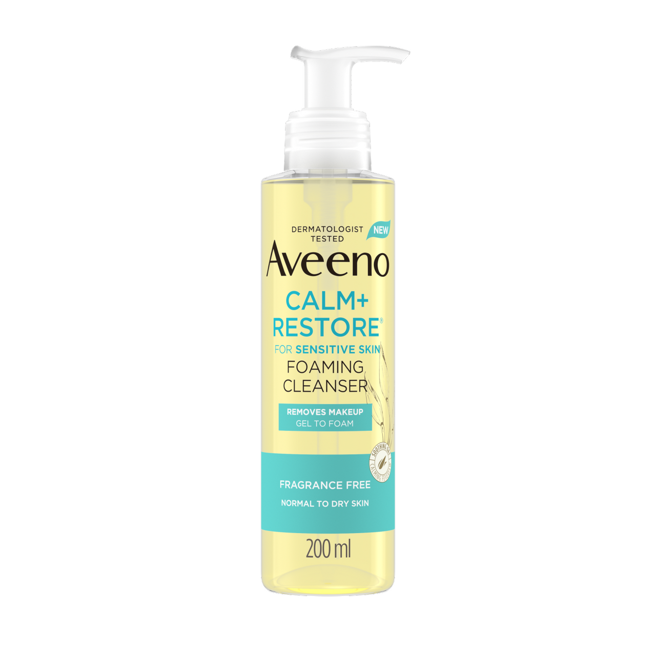 Click to view product details and reviews for Aveeno Face Calm Restore Foaming Cleanser 200ml.