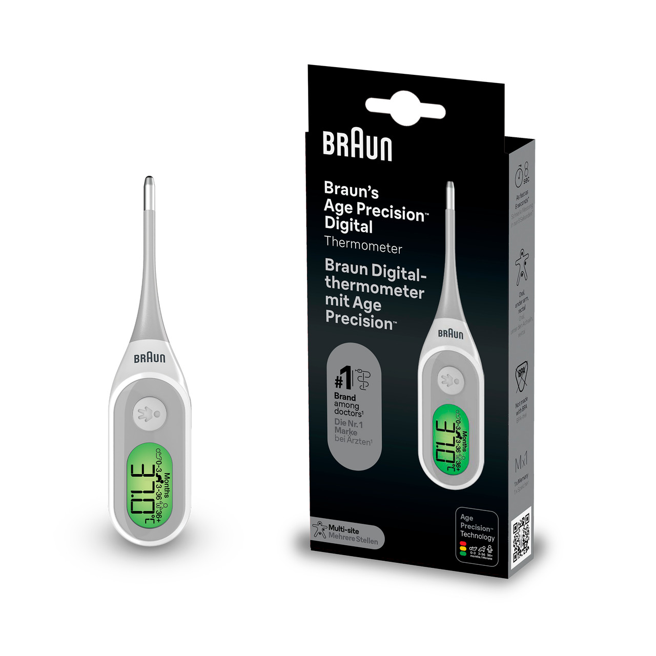 Click to view product details and reviews for Braun Age Precision Digital Stick Thermometer Prt2000.
