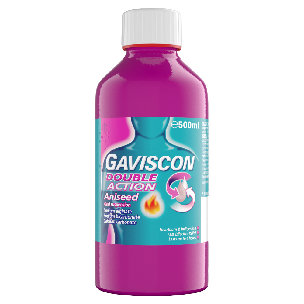 Click to view product details and reviews for Gaviscon Double Action Liquid Aniseed 500ml. Click to view product details and reviews for Gaviscon Double Action Liquid Aniseed 500ml.