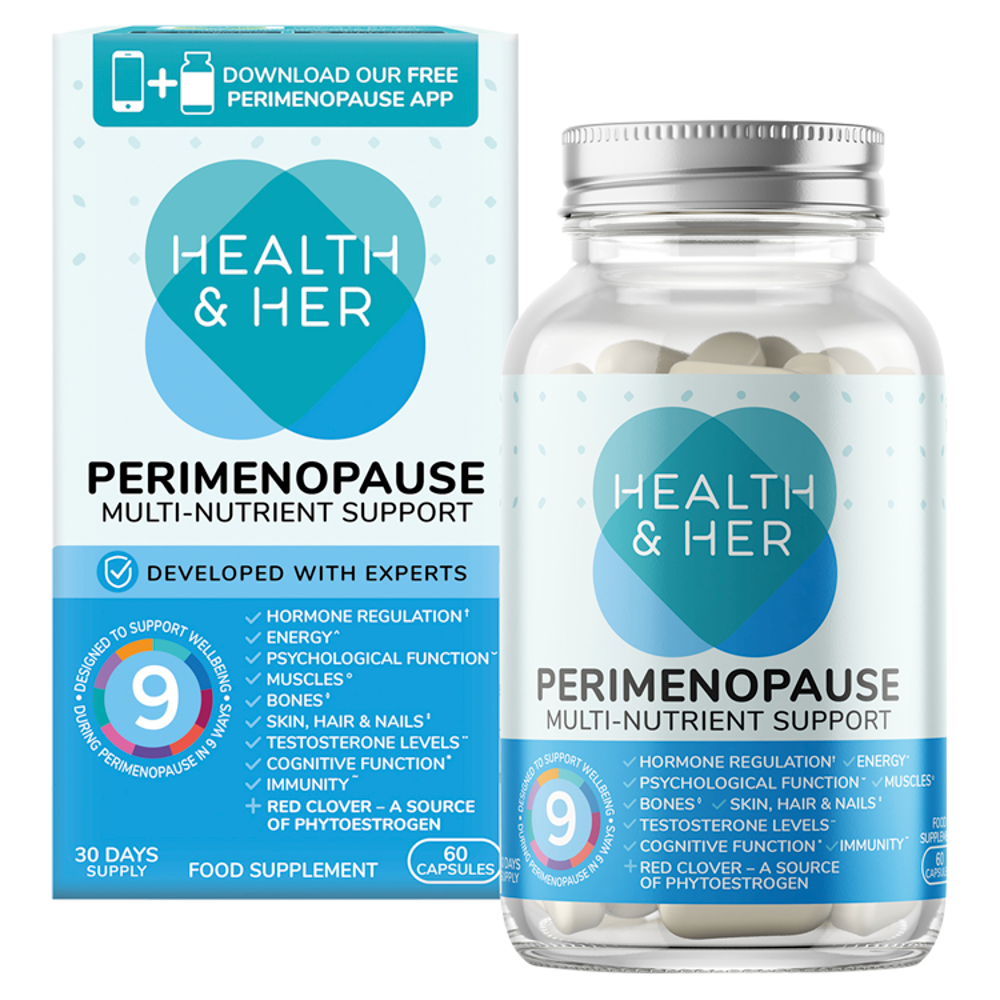 Health Her Perimenopause Multi Nutrient Support Supplement 60 Capsules