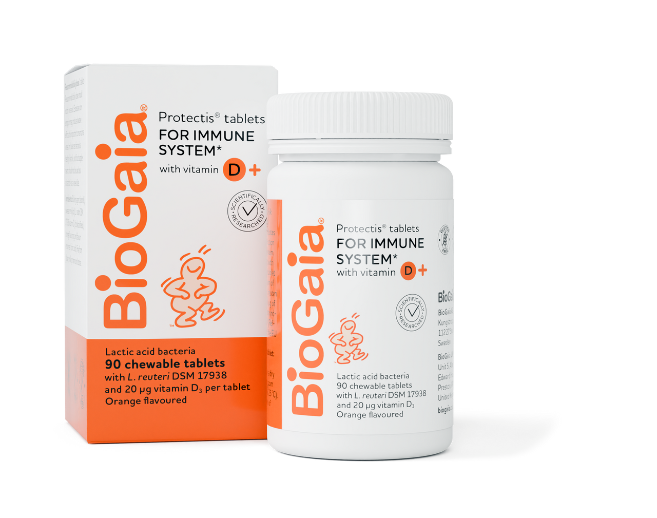 Click to view product details and reviews for Biogaia Protectis Orange Vitamin D3 20 Mcg 90 Chewable Tablets. Click to view product details and reviews for Biogaia Protectis Orange Vitamin D3 20 Mcg 90 Chewable Tablets.