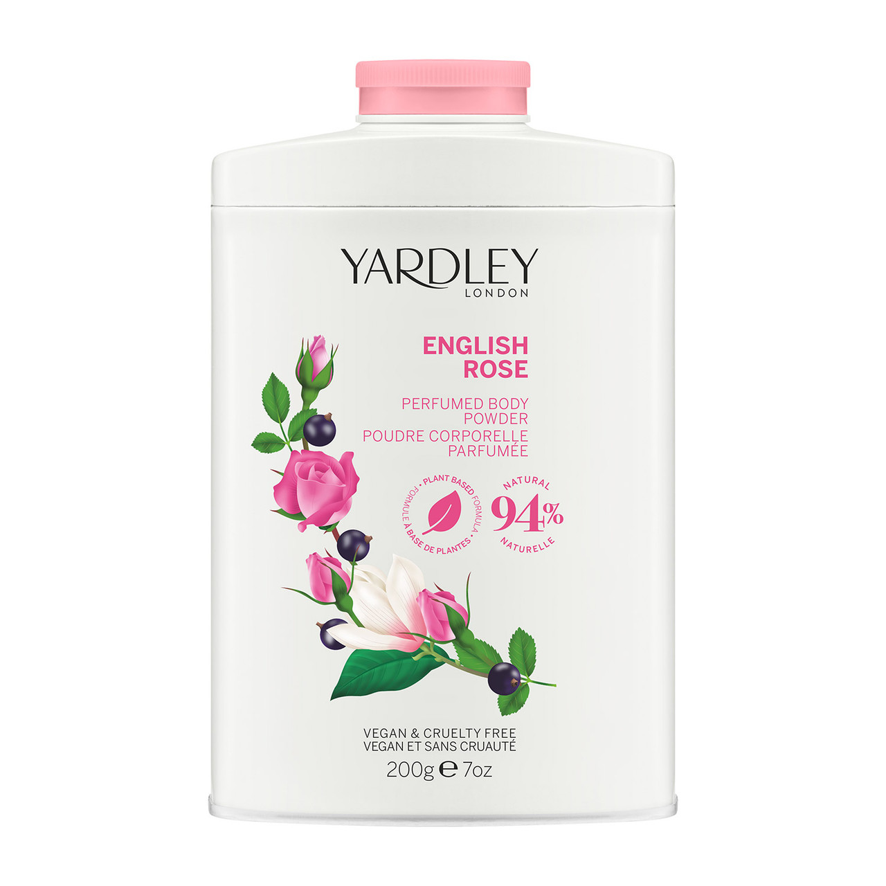 Click to view product details and reviews for Yardley English Rose Perfumed Powder 200g.