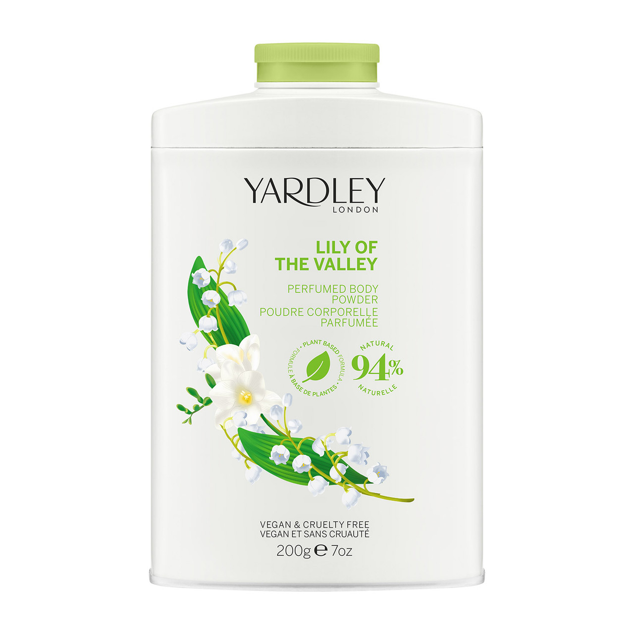 Click to view product details and reviews for Yardley Lily Of The Valley Perfumed Powder 200g.