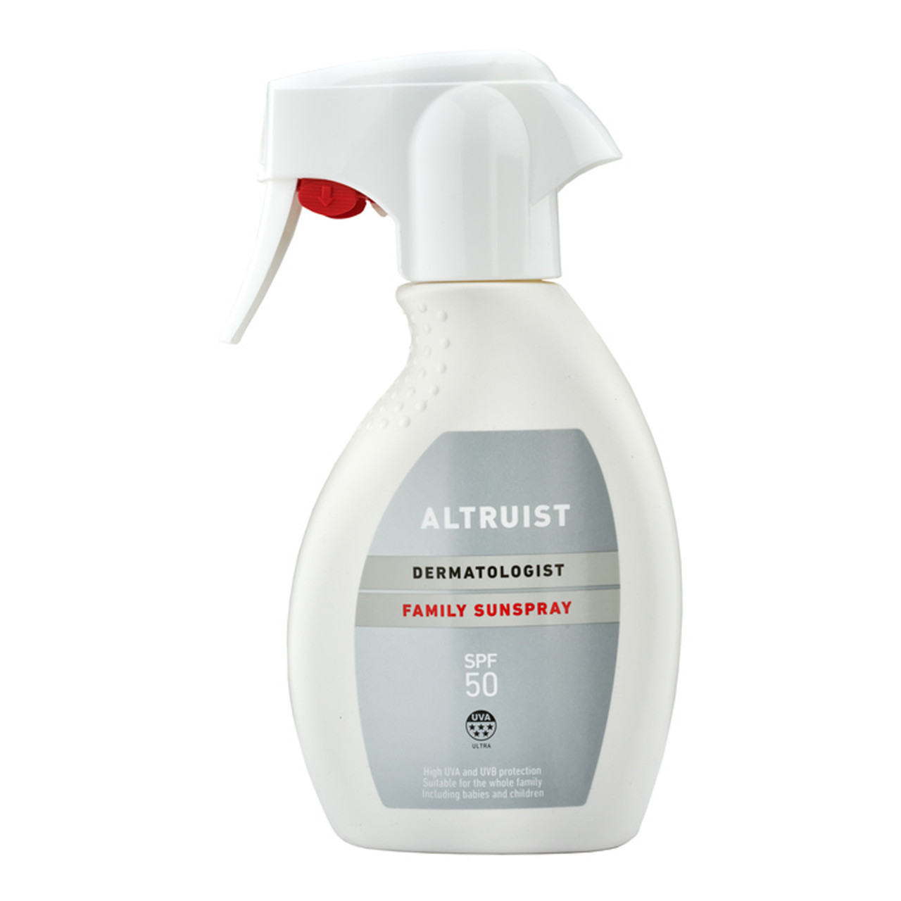 Click to view product details and reviews for Altruist Family Sunspray Spf50 250ml.