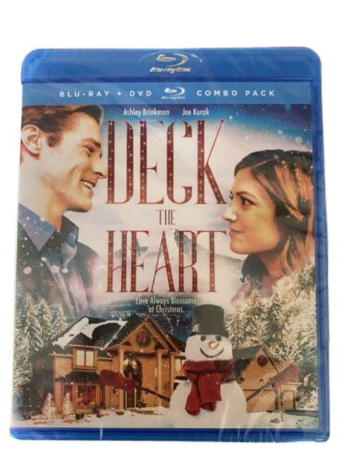 Deck the Heart (2021) New Sealed BluRay+DVD Combo Pack Ashley Brinkman Joe Kurak