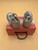 Panda Ninja Susie Girls Flats Gold Glitter US Size 6 Toddler New Original Box