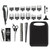 WAHL Chrome Pro Cut Complete Haircutting Kit Black/Chrome Clippers #9670-1201