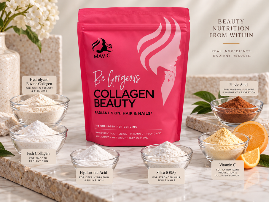 How All The Be Gorgeous Ingredients Works Together?
