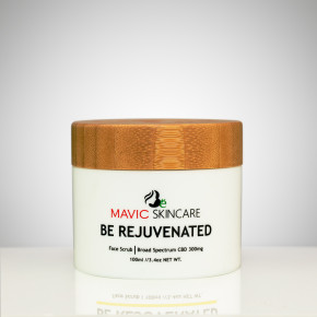 Be Rejuvenated: CBD Exfoliating Face Scrub (300mg)
