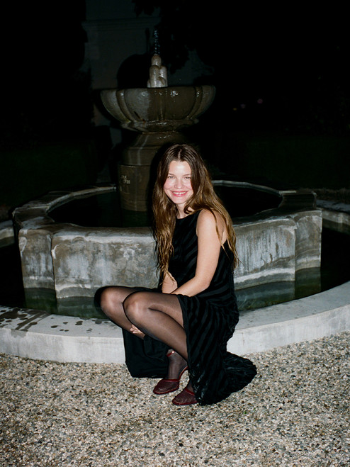 COMING SOON<br>The Romy - Devoré Stripe