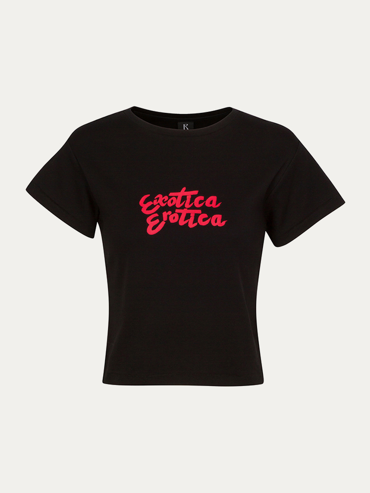 Exotica Erotica Tee - Black