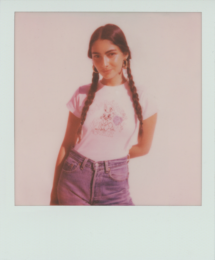 Bunny Tee - Blue Heart Bunny Tee - Blue Heart
