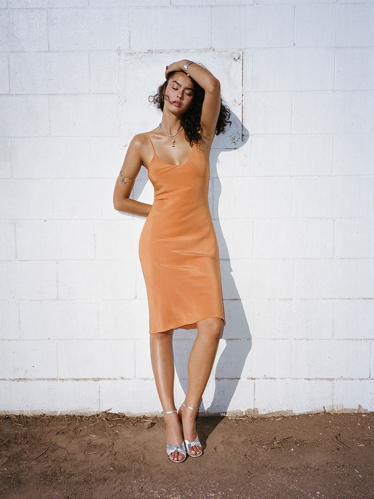 The Natasha Slip - Amber