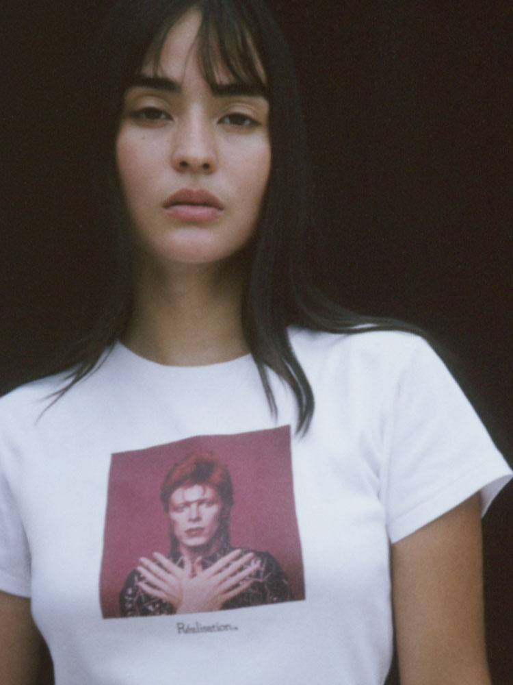 Watch That Man Baby Tee - White