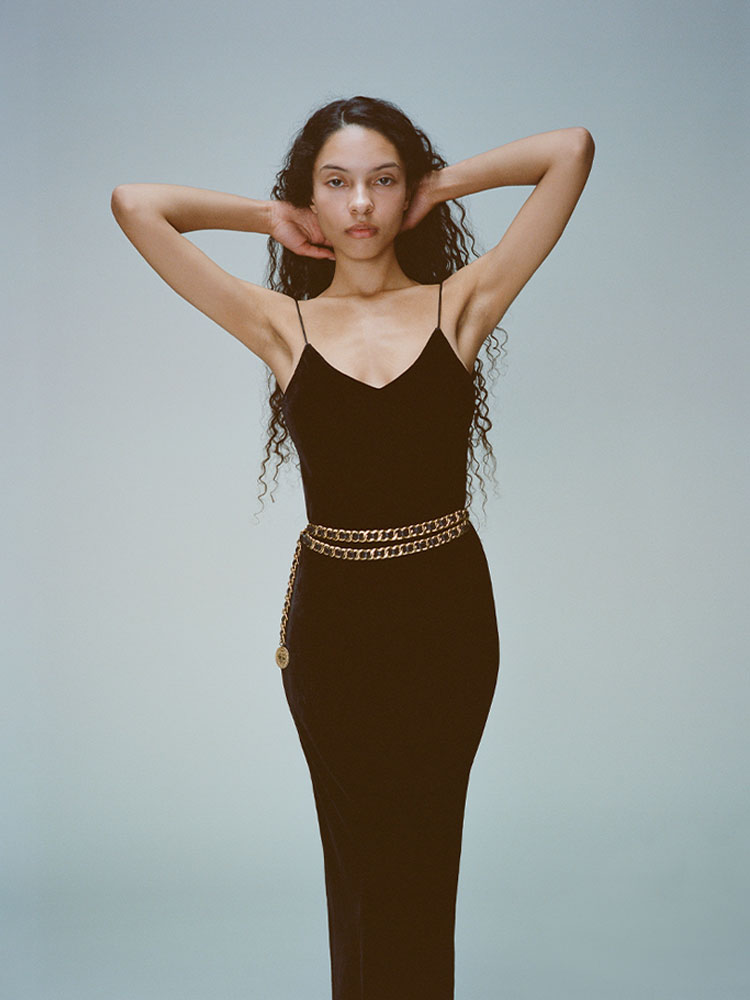 The Rachel - Black Velvet The Rachel - Black Velvet