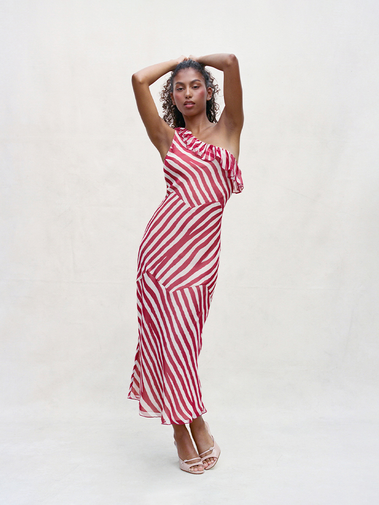 The Theodora - Candy Stripe
