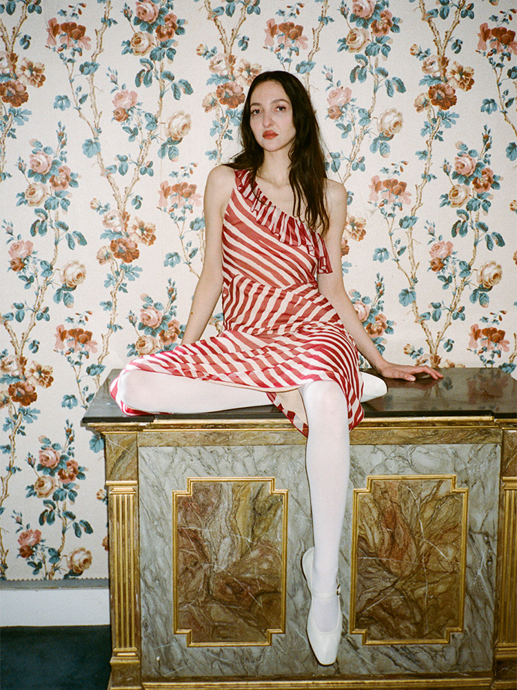 The Theodora - Candy Stripe