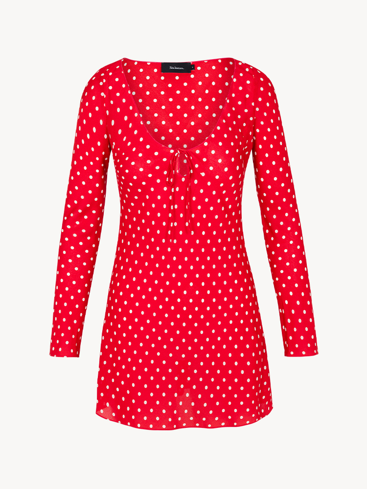 The Serena - Red Polka Dot