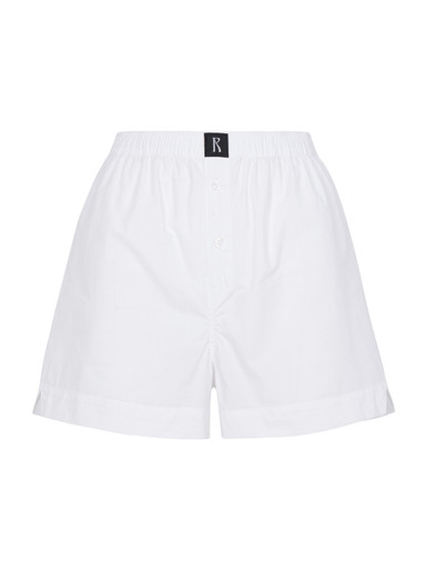 Réal Boxer Shorts | White Cotton Shorts | Réalisation EU