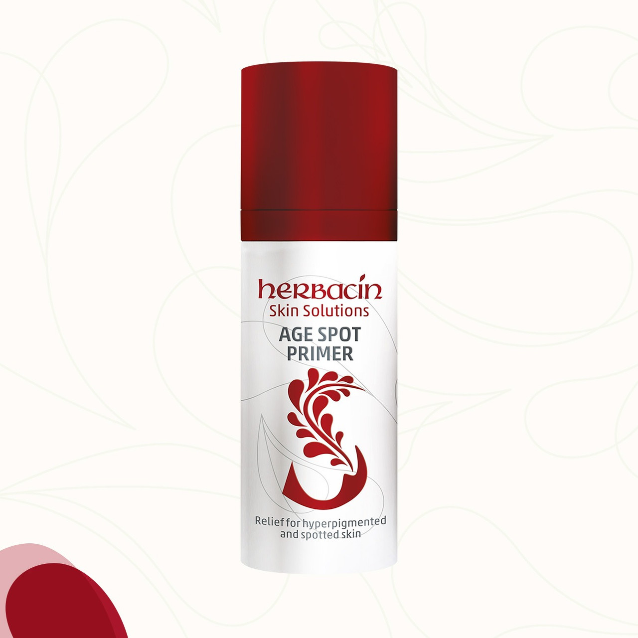 Herbacin Skin Solutions Age Spot Primer - airless dispenser