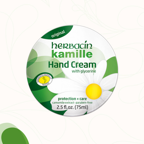 Herbacin kamille Hand Cream - tin 2.5 fl.oz.