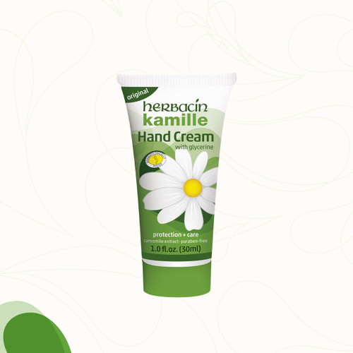 Herbacin kamille Hand Cream | Unscented - tube 1.0 fl.oz