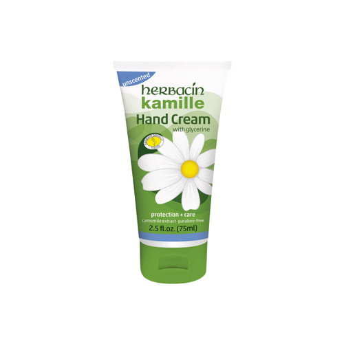 Herbacin kamille Hand cream - unscented - tube 2.5 fl. oz.