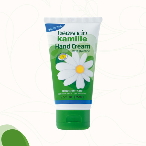 Herbacin kamille Hand Cream | Unscented - 2.5 fl. oz. tube