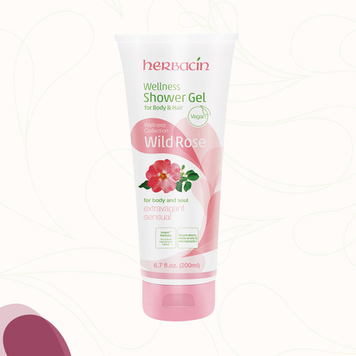 Herbacin Wellness Shower Gel 6.7 fl. oz.