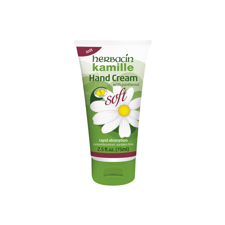 Herbacin kamille Soft Hand Cream - tube 2.5 fl.oz.