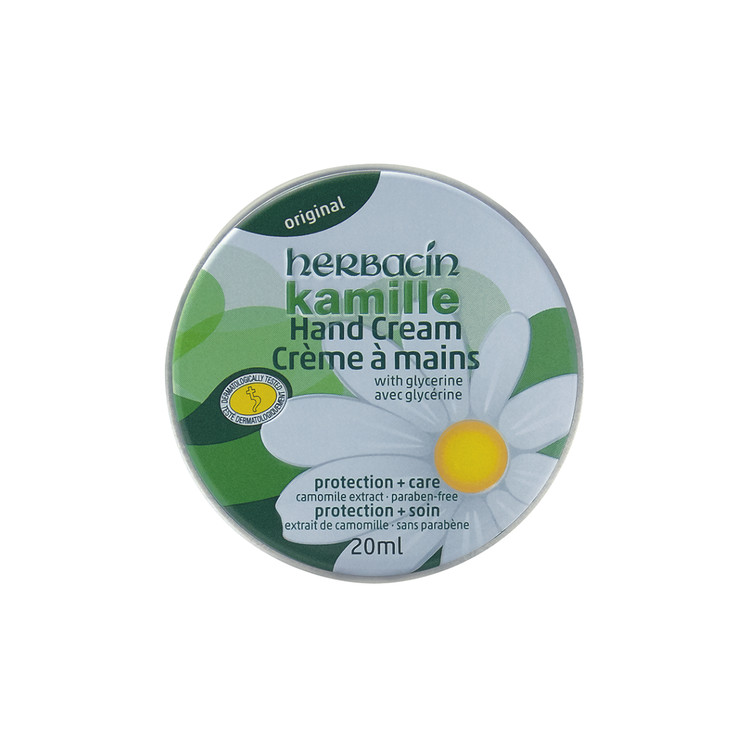 Herbacin kamille Hand Cream Crème à Mains tube 75 ml (Canadian
