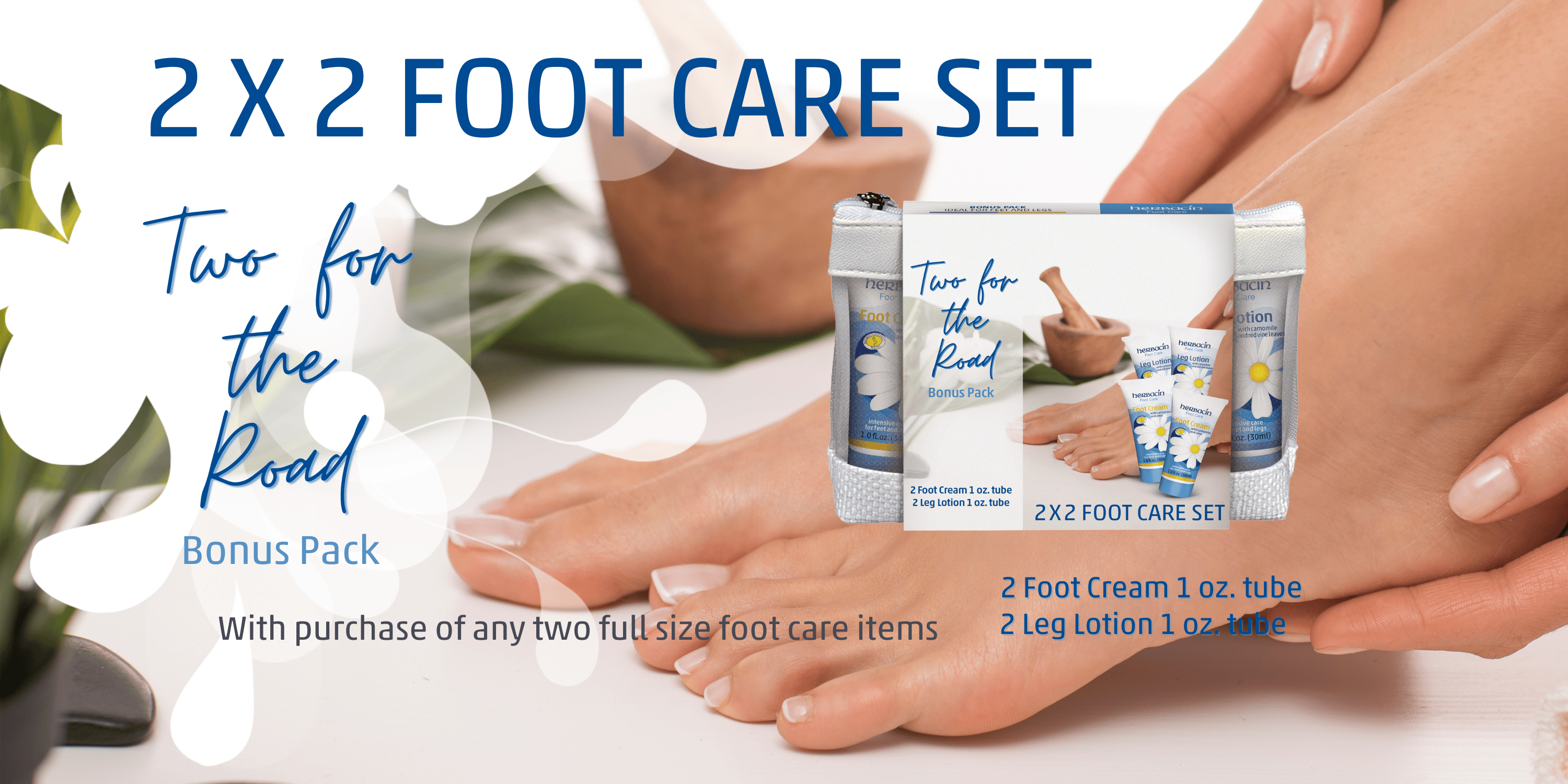 2x2 Foot Care Set