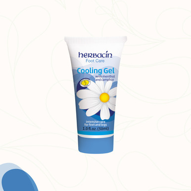 Herbacin Foot Care Cooling Gel - tube 1.0 fl.oz. - Herbacin.com