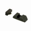 Ameriglo Defoor Black Serrated Front and Rear Sight Set for Glock 42/43