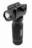 Tactical Combat Aluminum Foregrip with Integrated Q5 Flashlight 260 Lumens