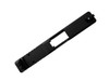 Assembled Glock 43/43X Black RMSc Slide — Tall Sights, No Barrel