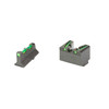 Hi-Viz Co-Witness Fiber Optic Sight Set for Glock MOS — 9mm / .40