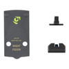 Night Fision Optic Plate+Backup Sight 507K Springfield Hellcat
