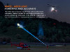 Fenix LR36R White Laser Flashlight with 10,000 Lumen Floodlight