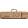 Bulldog Double Suppressor Rifle Bag 48" Tan