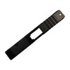 Stripped RMR Slide for Glock 19 Gen 3 — Black Nitride, Knurled Grip