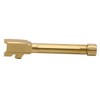True Precision Hellcat Pro 3.7'' Threaded Barrel 1/2''X28 Gold TIN