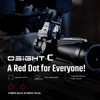 OSight C Red Dot Reflex Sight — RMR Footprint, 3 MOA, Black