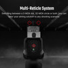 OSight C Red Dot Reflex Sight — RMR Footprint, 3 MOA, Black