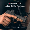 OSight K Red Dot Reflex Sight — RMSc Footprint, 6 MOA, Black