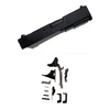 Assembled Windowed Nitride Slide for Glock 43/43X — Crown Barrel, Standard Sights with Frame Parts Kit