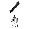 Assembled Windowed Nitride Slide for Glock 43/43X — Threaded Barrel, Tall Sights with Frame Parts Kit